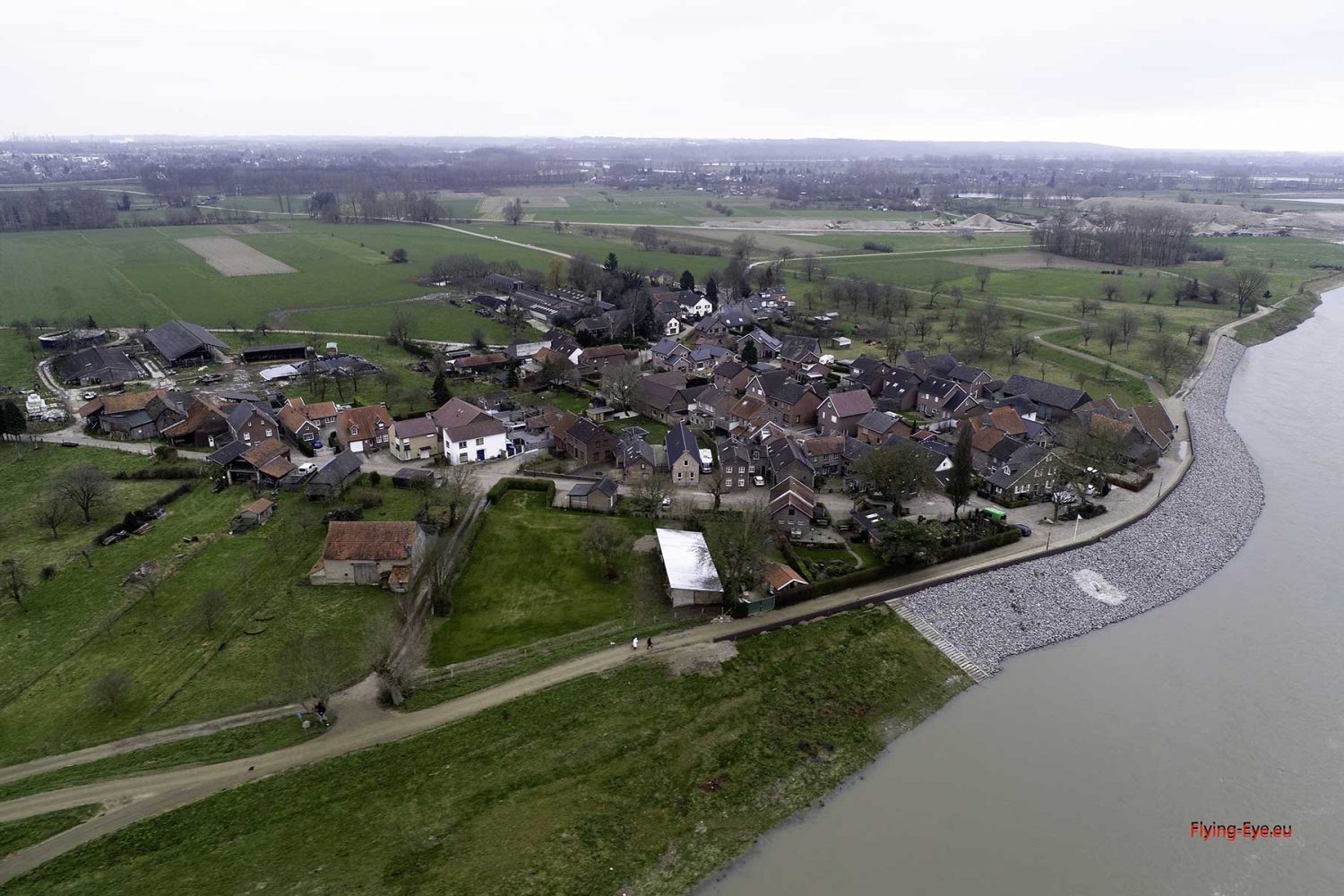 Overzicht van het Grensmaasproject